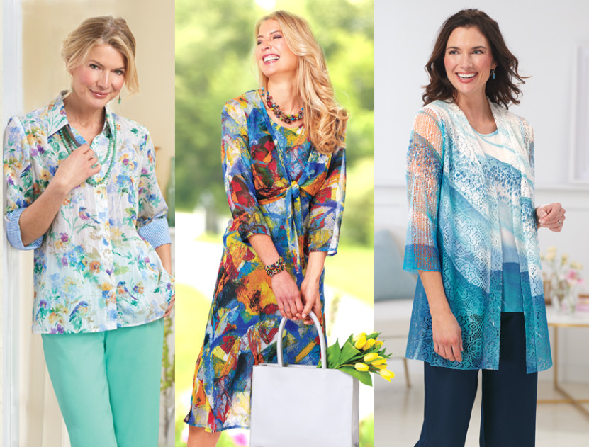 Casual, Comfortable & Colorful Clothing